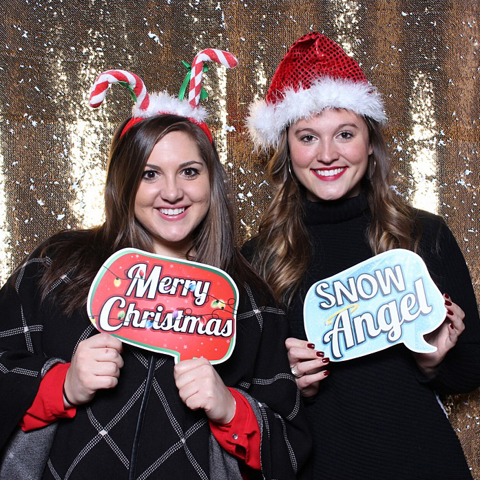 christmas party photo booth services